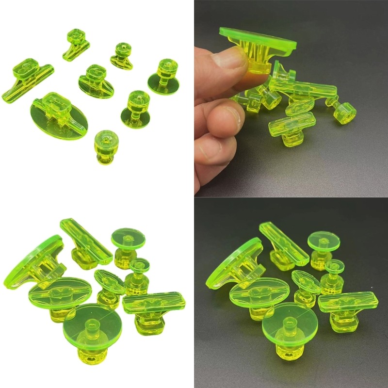 8Pcs Dent Puller Tabs Dent Removal Tools Tabs Dent Repair Car Maintainence Accessories Auto Paintles