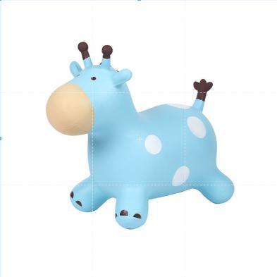 Mainan Kuda Kudaan Karet Jumping Animal Horse Mainan Anak Tunggang Kuda Sapi Rusa Karet Loncat Jungk