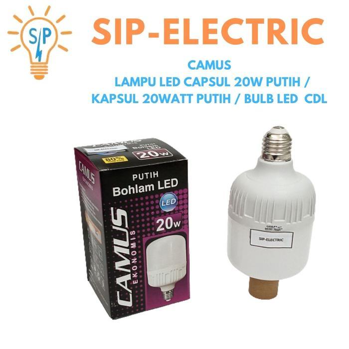 CAMUS LAMPU LED CAPSUL 20W PUTIH / KAPSUL 20WATT PUTIH / BULB LED CDL