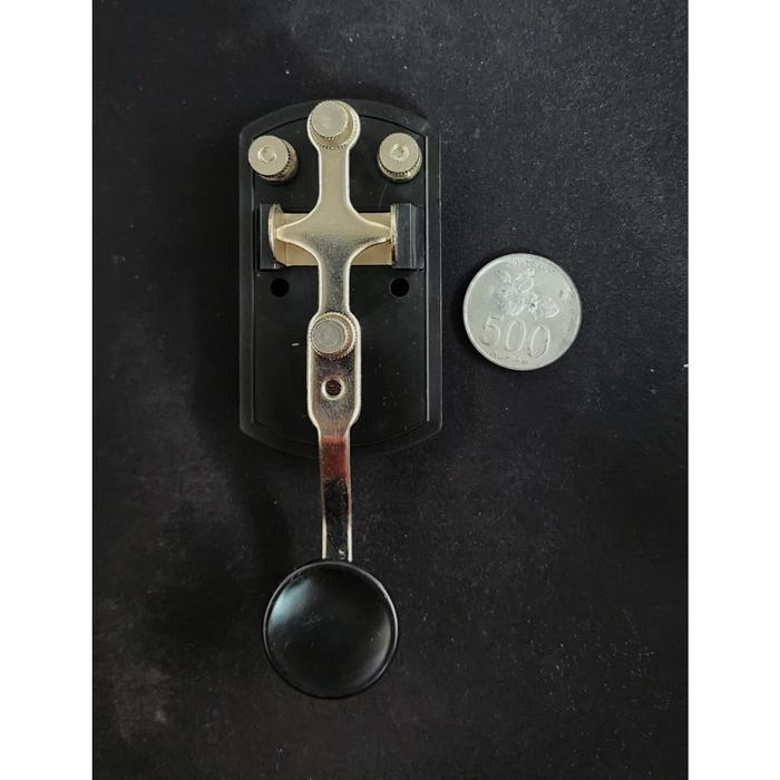 Morse Code Kode Keyer Key Tapping Mesin - Vintage Antik Original Japan BERKUWALITAS...