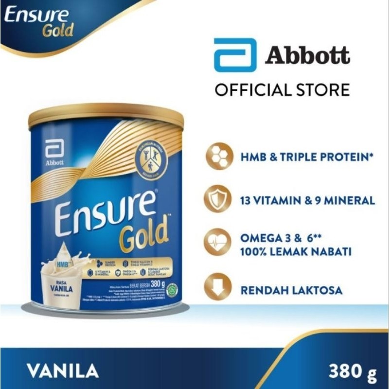 ensure gold 380 gr / ensure 380 / ensure gold 380 gram