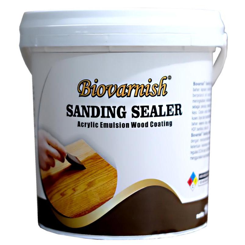 Biovarnish sanding sealer waterbased terbaik 1 kg - 1kg