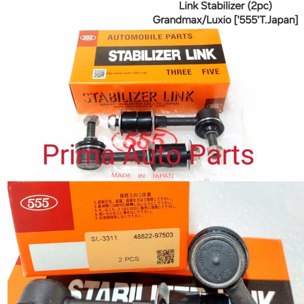Link Stabil Stabilizer Grandmax Luxio 555 Japan Sepasang