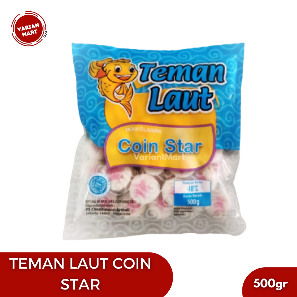 Teman Laut Coin Star / Bentuk Koin Bintang 500gr