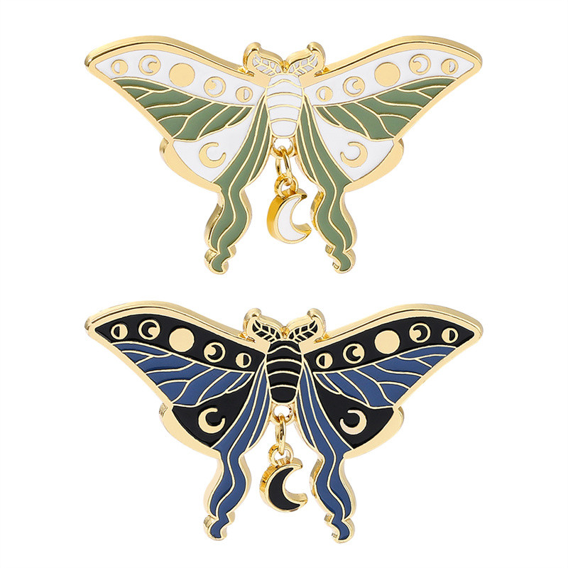 Butterfly Brooch Moth Brooch Animal Brooch Animals Insect Brooch Butterfly Pin Animal Pin Moth Pin I