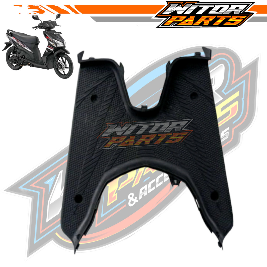WITOR - Dek Atas Injekan Kaki Honda Vario 110 Karbu Vario 110 Lama Old / Step Floor Pijakan Kaki Mot