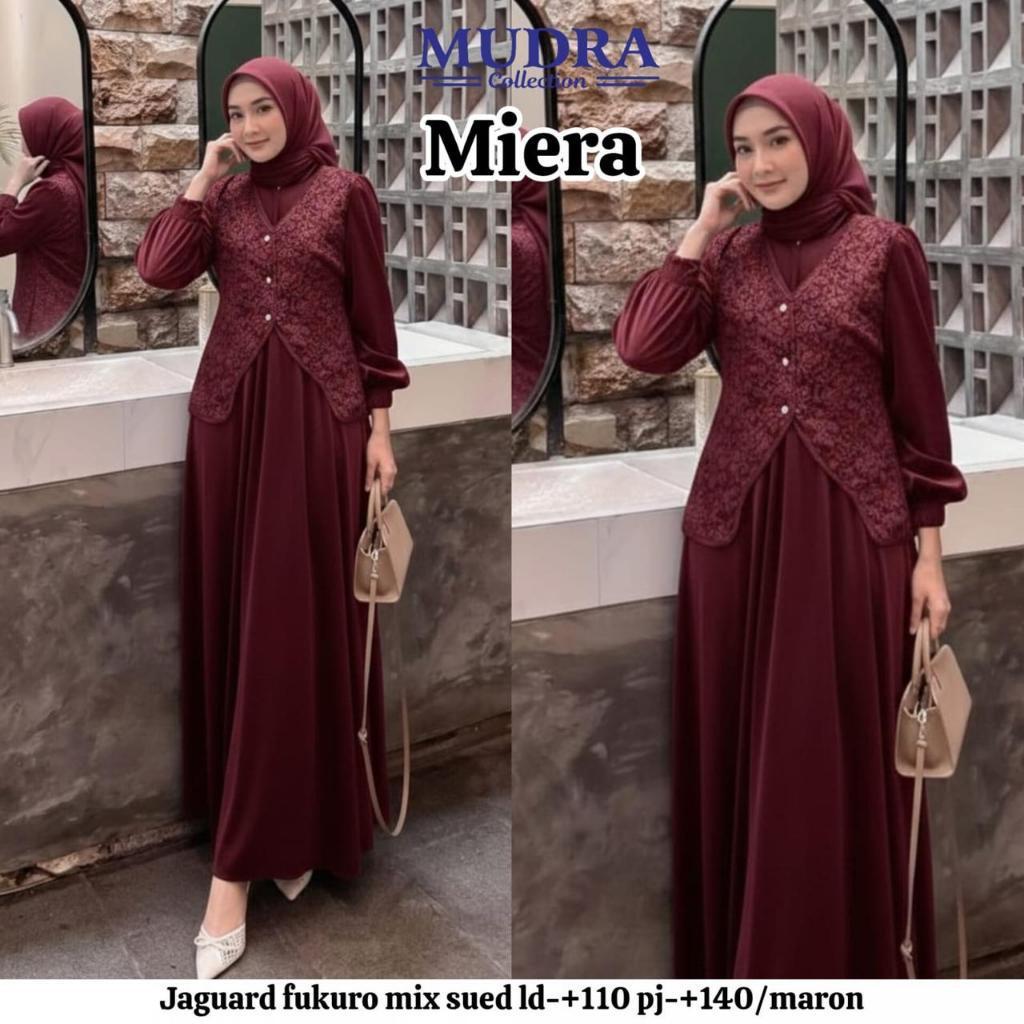 2202    MIERA DRESS  MuDRa  FASHION HIJAB ORIGINAL