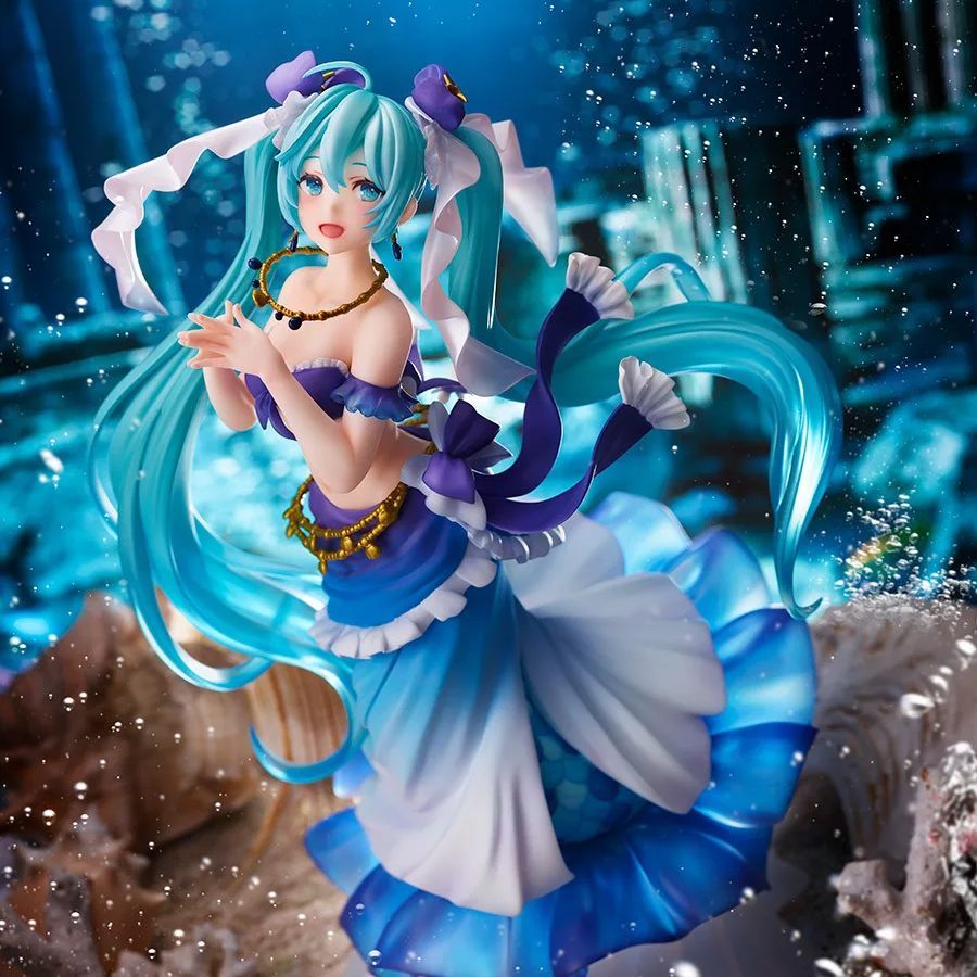 Judai 23cm Original Taito VOCALOID Hatsune Miku Mermaid Artist Master Piece AMP  PVC Action Figure M