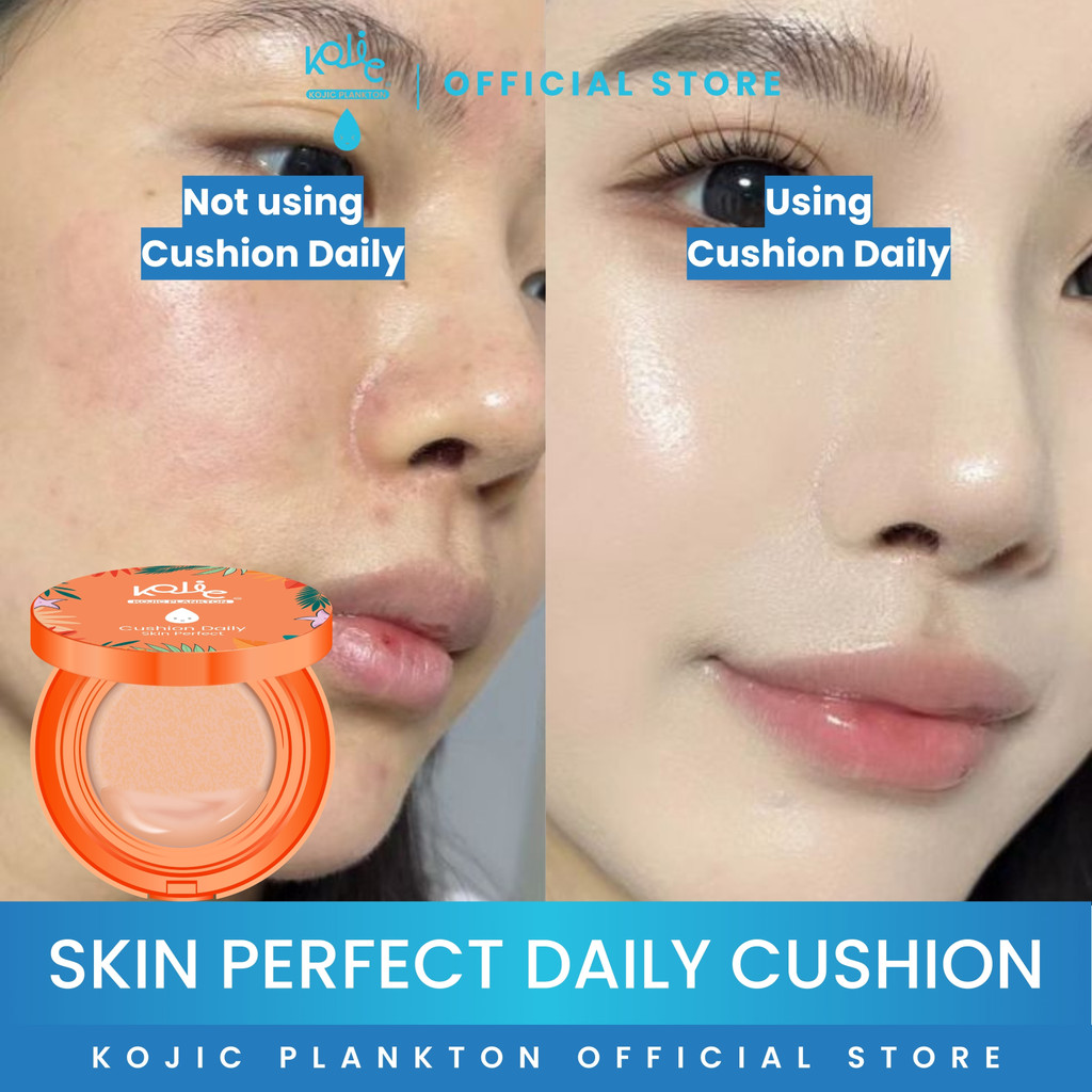 KOJIC PLANKTON - DAILY CUSHION PERFECT SKIN 15 GR