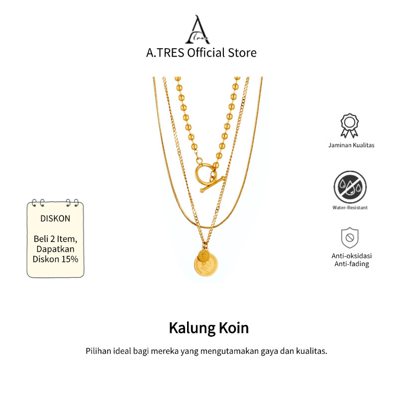 Kalung Emas Wanita Kalung Titanium Kupu Kupu Kalung Titanium Pria Kalung Titanium Kalung Pria