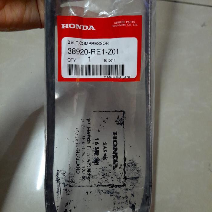 fanbelt kompresor honda brio 2013 2014 5pk1099 38920-RE1-Z01 original