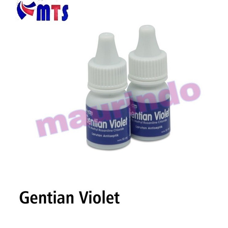 Onemed Gentian Violet 10ml Obat Kumur Luka Mulut Sariawan