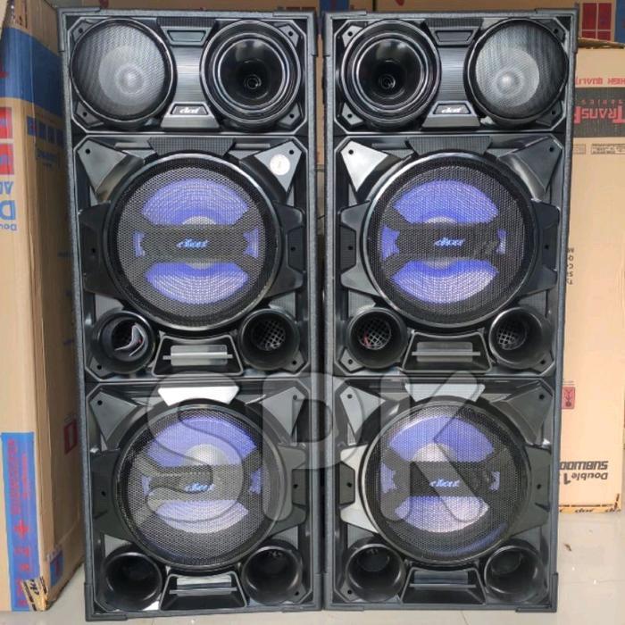 Speaker Aktif Dat Transformer DS122 12 Inch Double Subwoofer Bluetooth - -, -
