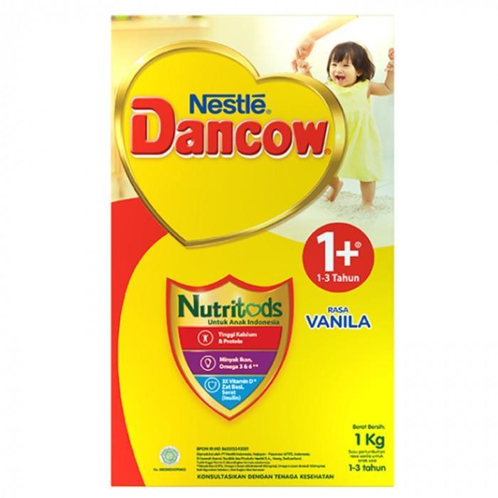 Susu Dancow 1+ Vanila / Madu 1kg Bubuk - dancow+1 VANILA 1 kg