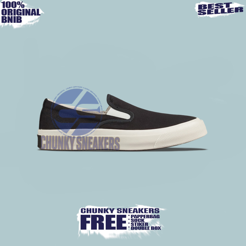 Sepatu Sneakers Converse  Deck Star 67 Slip On Black 100% Original BNIB Unisex