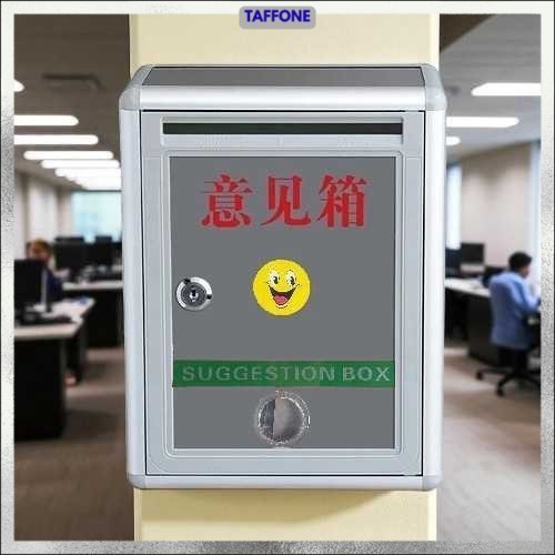 Kotak Saran Dinding Minimalis Suggestion Box Aluminium Alloy - BO302