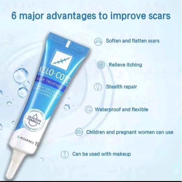 Kelo Cote Kelocote 15Gr Penghilang Bekas Luka Original Asli #Gratisongkir