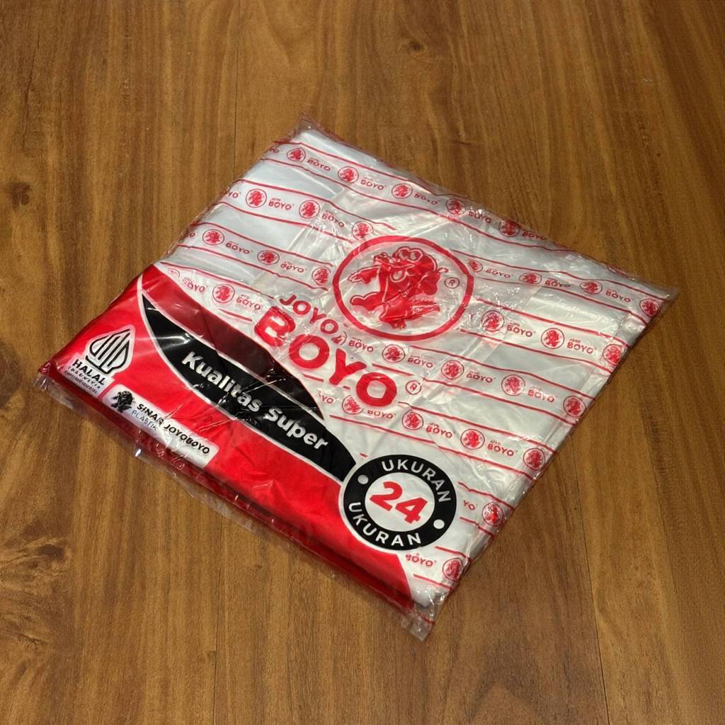 Bellini - Kantong plastik / kresek plastik joyo boyo 15 24 motif polos