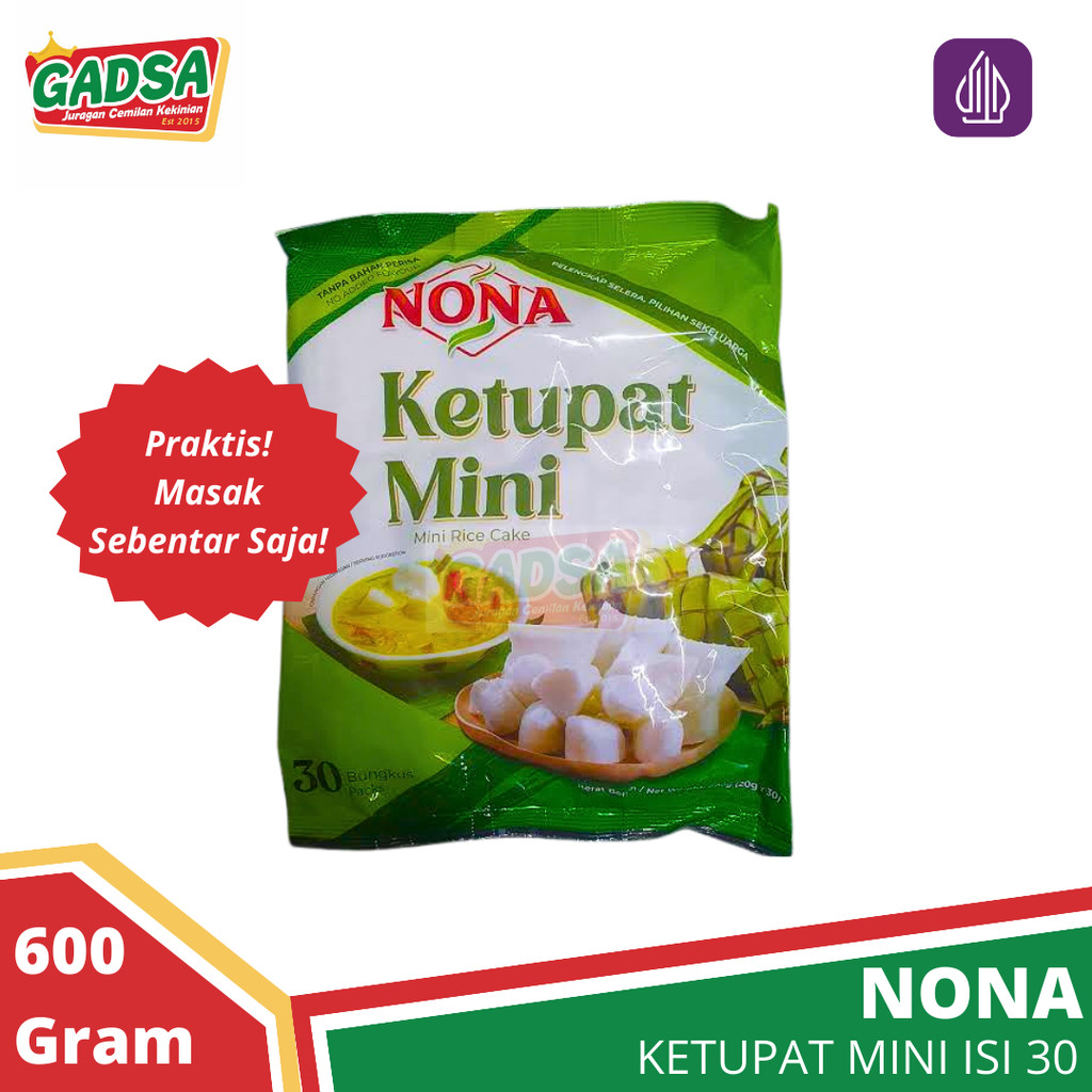 Ketupat Mini Instant Nona isi 30