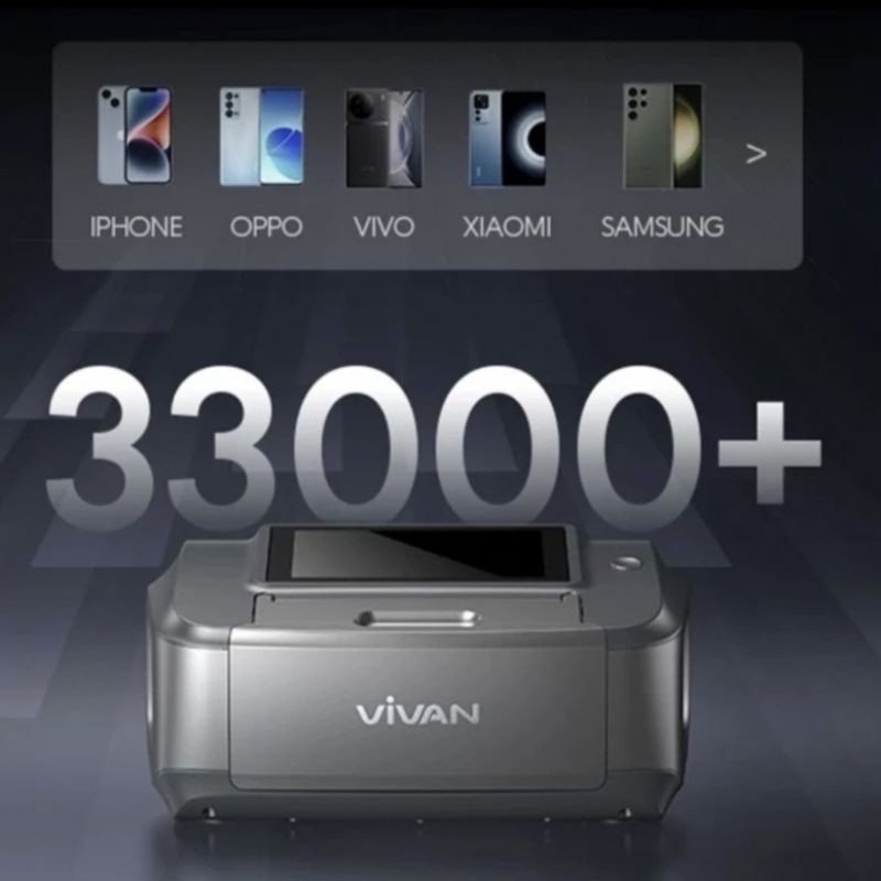 VIVAN VQM1000 MESIN Pemotong Hidrogel(pelindung layar HP) ORIGINAL