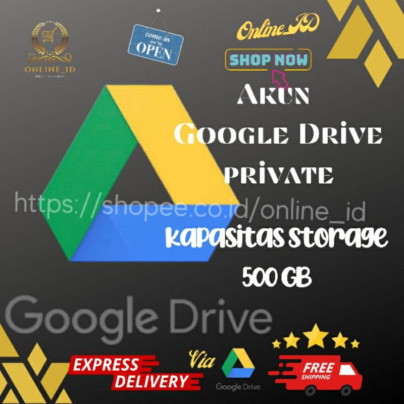 Google Drive Google Suite Edu Kapasitas Storage 1000GB/1TB bukan unlimited Akun  Private