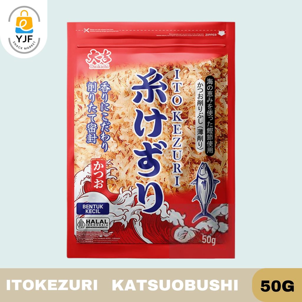 ITO KEZURI / Daikichi Katsuobushi 50g / Katsuobushi Serut / Serpihan Ikan Cakalang Khas Jepang