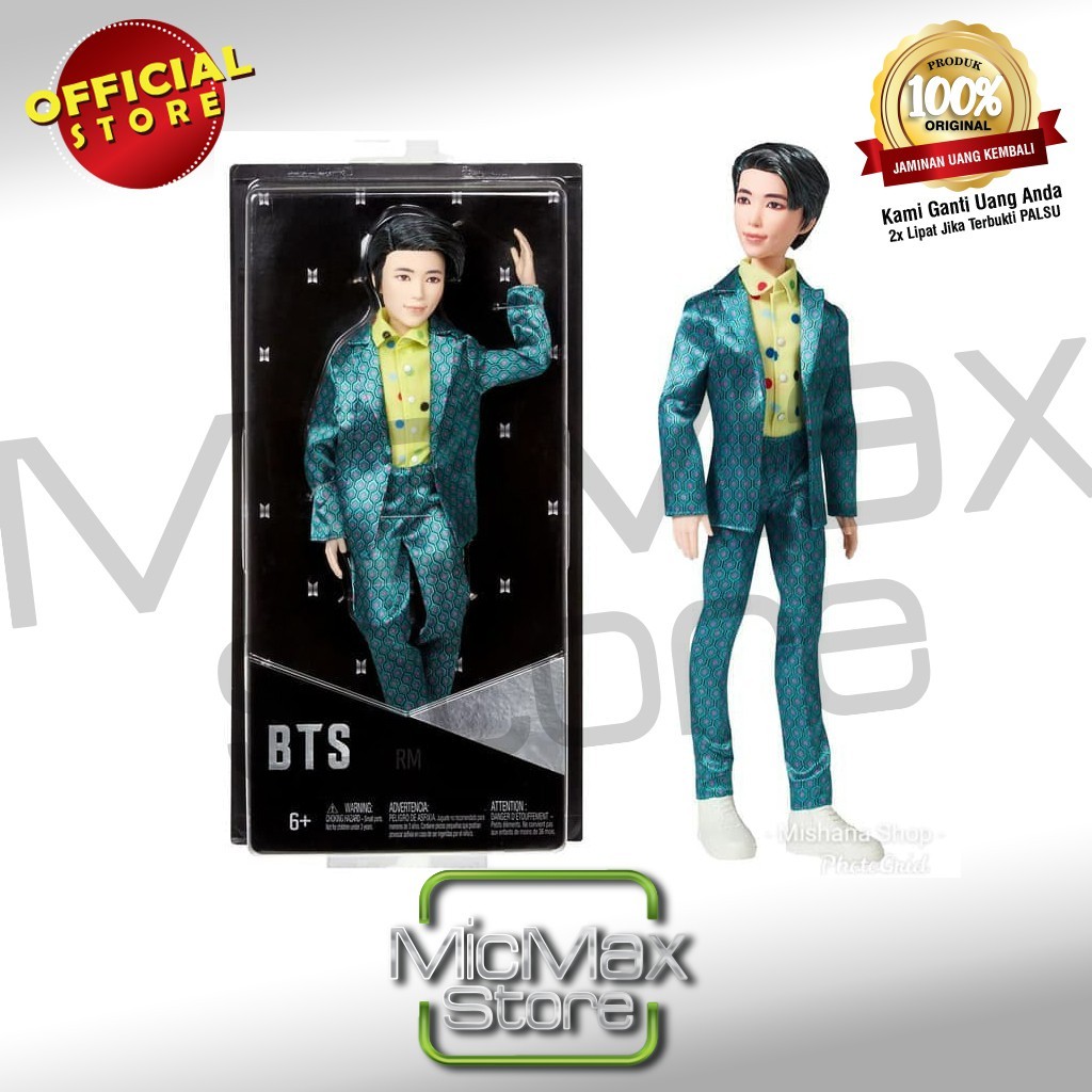 Boneka Barbie Mattel BTS Core Fashion Doll - BTS RM