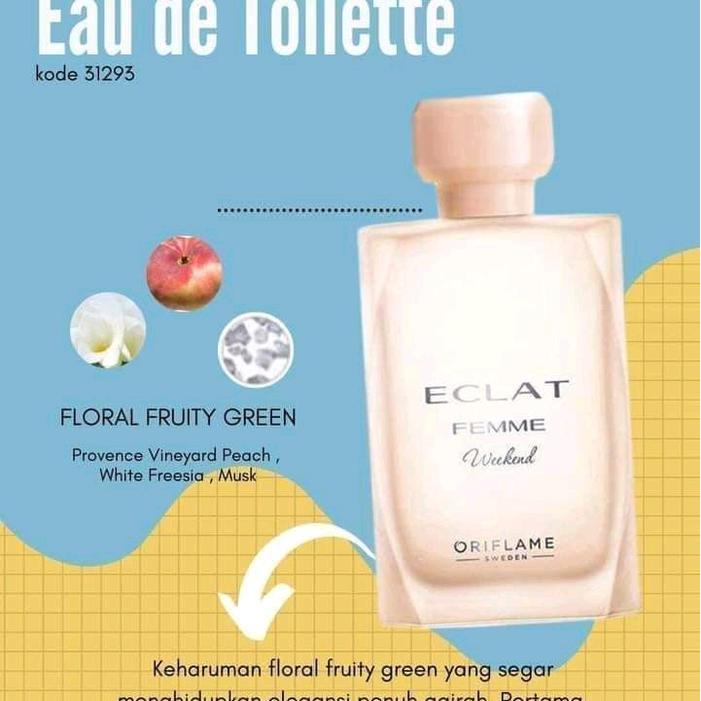 Eclat Femme weekend Eau de Toilette kode 42499 Oriflame