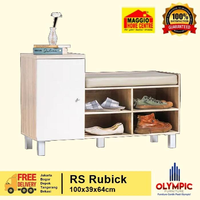 RAK SEPATU OLYMPIC - LEMARI SEPATU CAFE - RS RUBIK - OLYMPIC