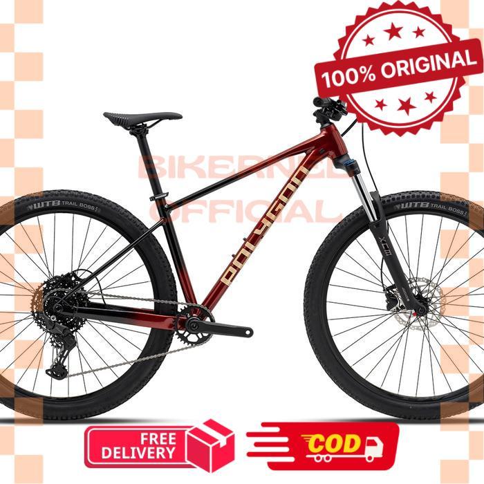Polygon Xtrada 5 [27.5 / 29 Inch] Sepeda MTB 1x10 Speed - Red/Black 29" S