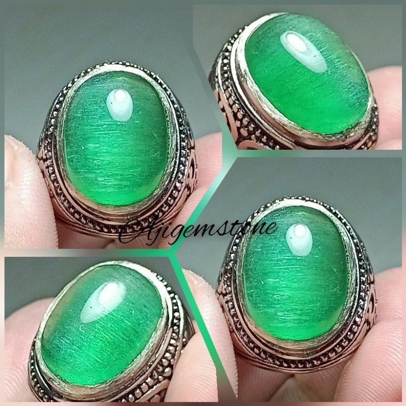 Cincin batu zamrud kalimantan