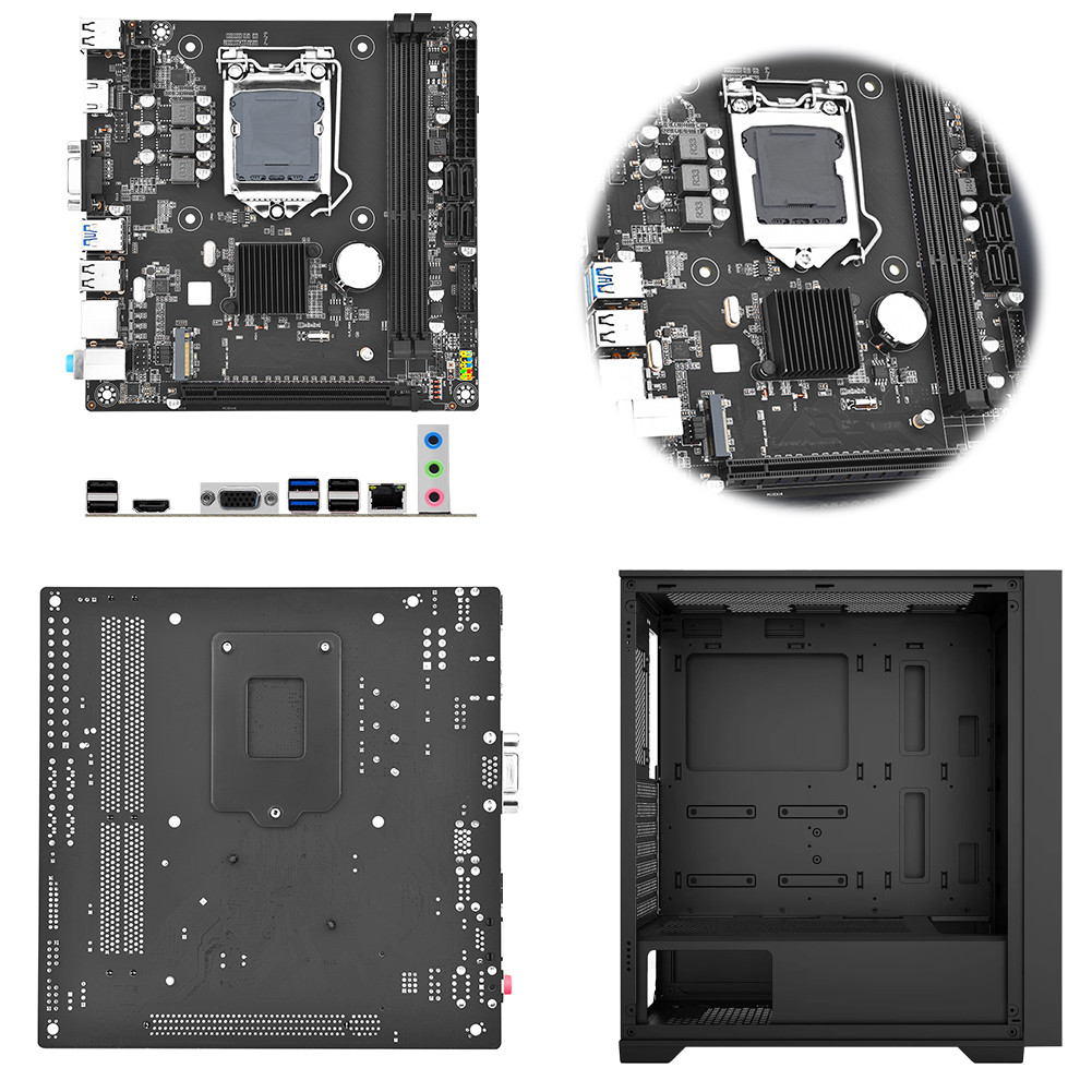 B75M-I Desktop Motherboard LGA 1155 Computer Motherboard DDR3 PC Mainboard M.2 NVME