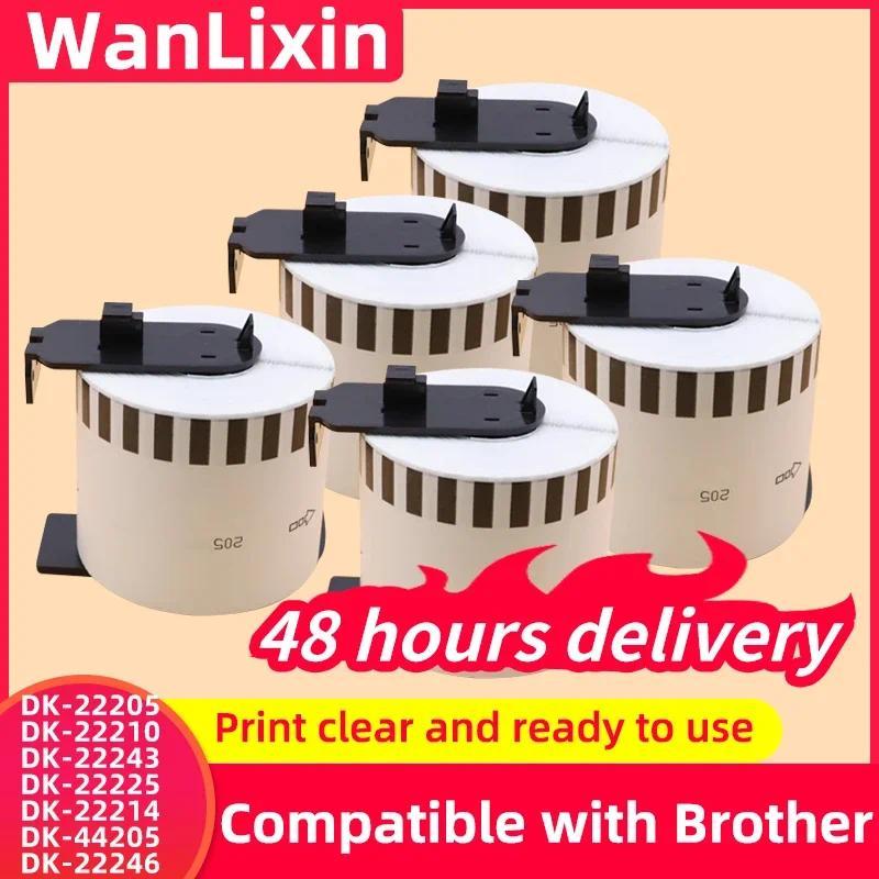 DK-22205 DK-22210 DK-22243 DK-22225 DK-22214 DK-44205 22246 Label Thermal Paper for Brother QL-500 5