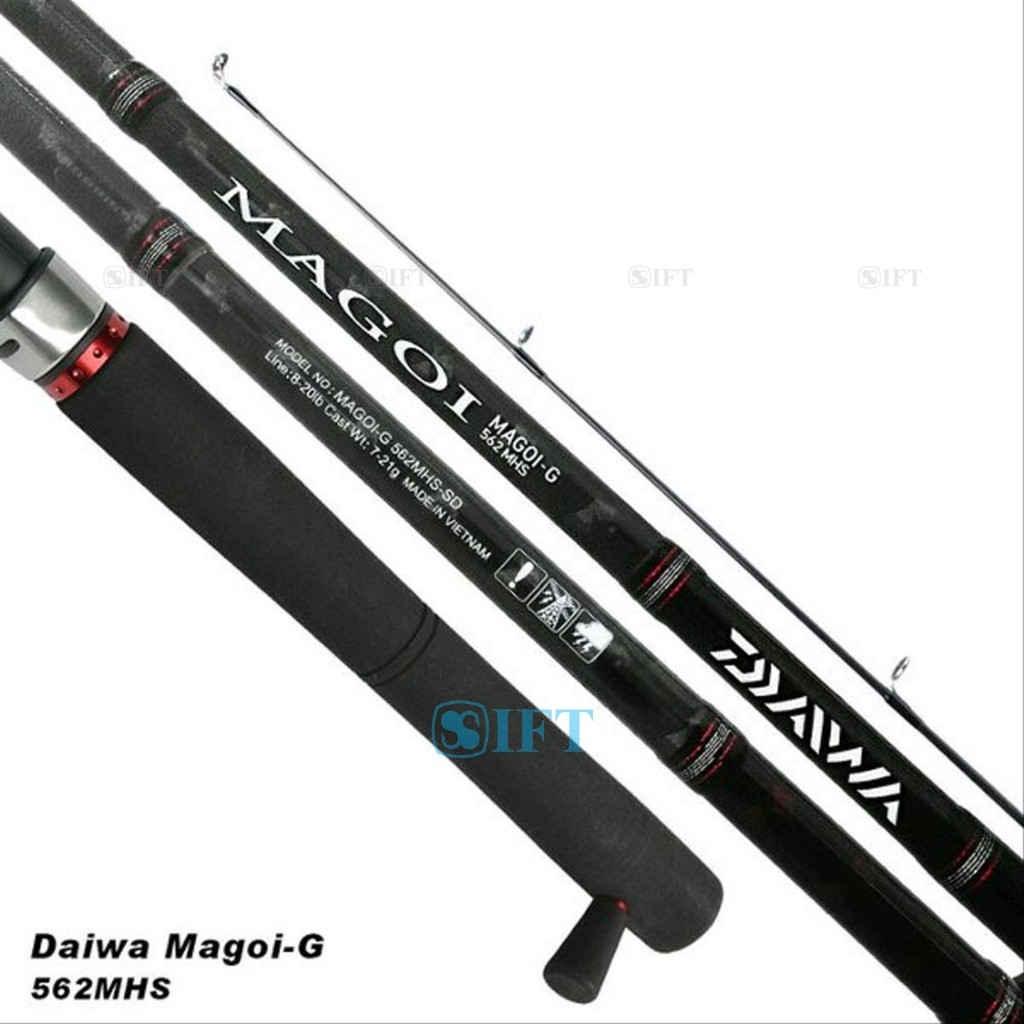 Joran DAIWA MAGOI-G 165 180 MHS | Fuji Guides | Galatama Galapung Resmi 562 602  | IFT PANCING