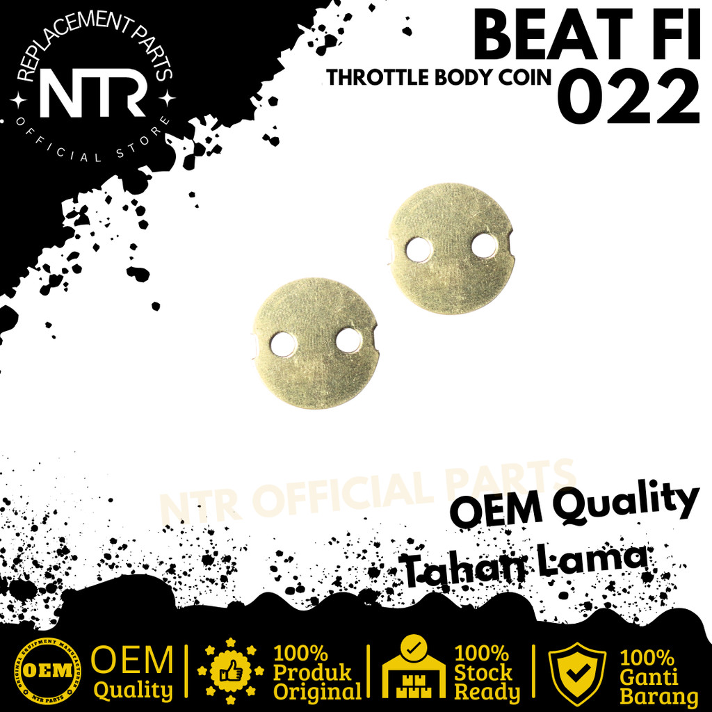 Koin Coin Throttle Body 22mm Beat Fi Scoopy Spacy Beat Street Genio 022