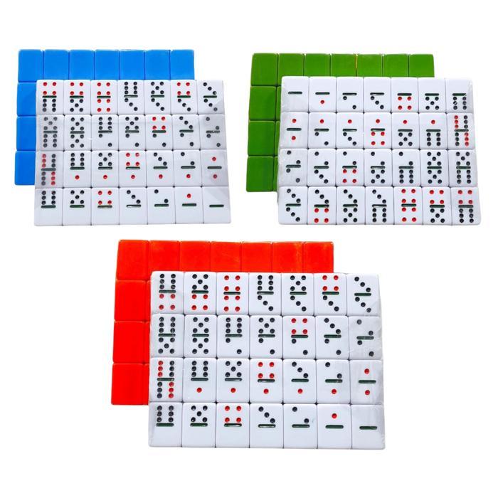 FunBrain BATU DOMINO DOMPET PREMIUM ACRYLIC / BATU GAPLE HIGH QUALITY - DOMINO-TANPA-TAS