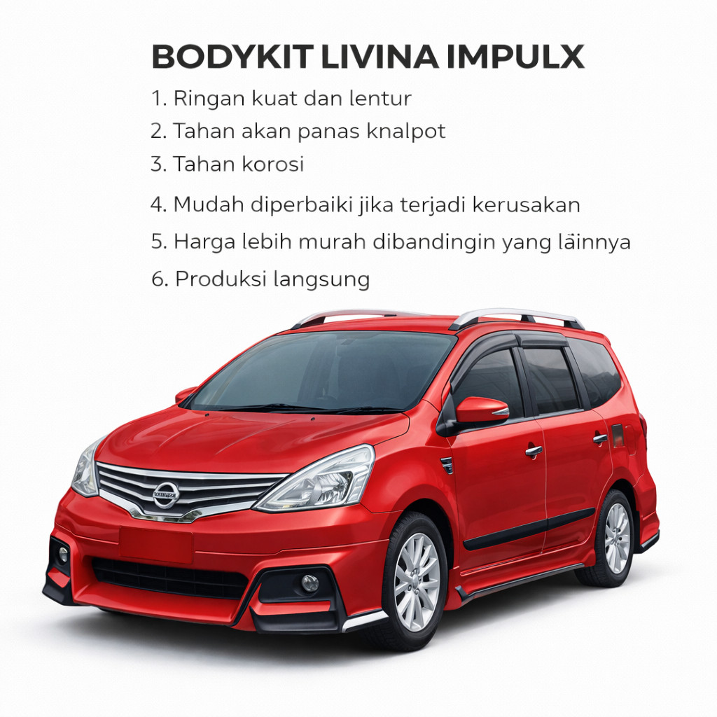 bodikit BODYKIT NISSAN GRAND LIVINA IMPUL  BODYKIT GRAND LIVINA 2013 2014 2015