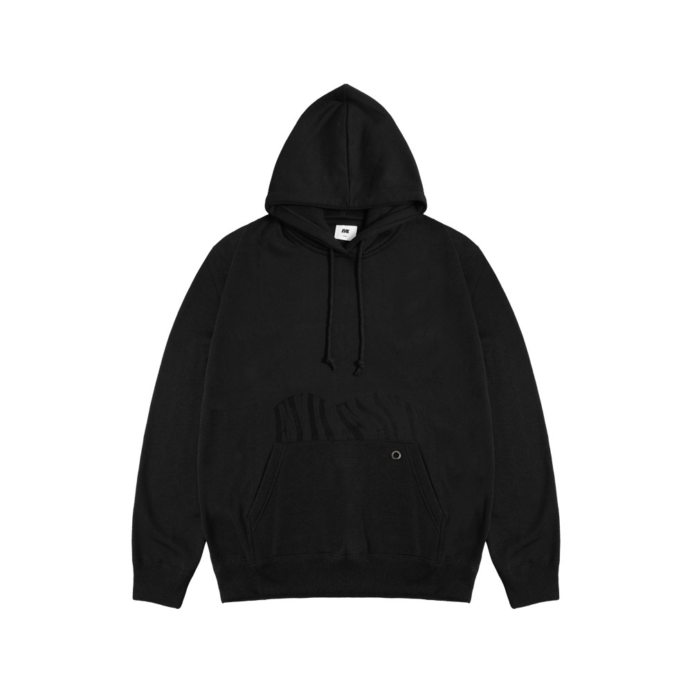 EVIL HOODIE - ANOMALI B26 BLACK  (STR)