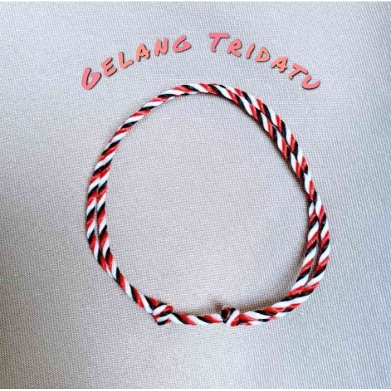 Gelang Tridatu / Gelang Tali Khas Bali Pria Wanita