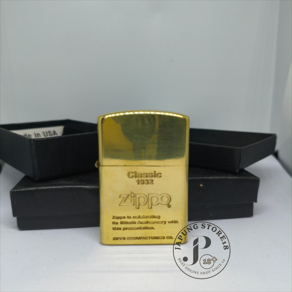 korek api zippo calsic denting dua bunyi nyaring vintage cocok untuk hadiah