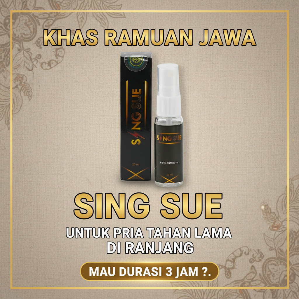 Sing Sue Spray Pria Dewasa Obat Kuat Semprot Tahan Lama