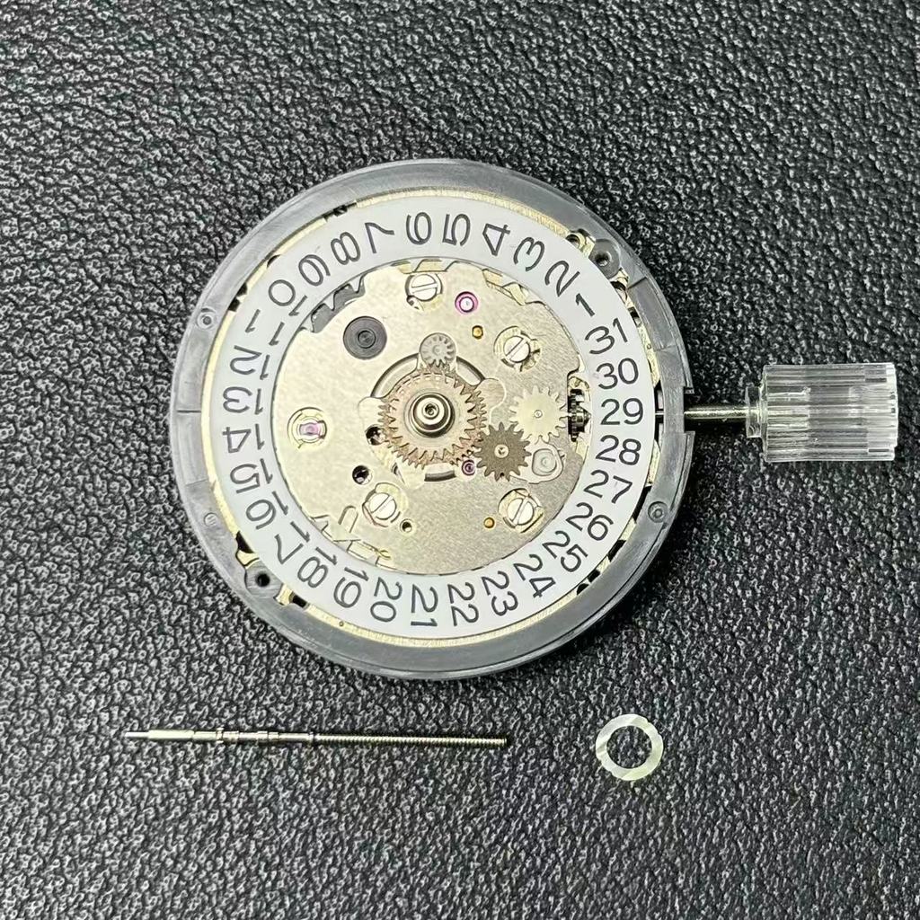 NH34 Movement White Calendar High Accuracy 24 Jewels NH34 Automatic Self-winng Stem Set GMT NH34 Mov
