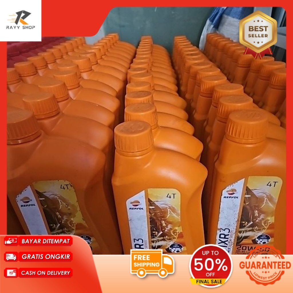 OLI REPSOL MURAH CUCI GUDANG | MXR 3 | MXR 5