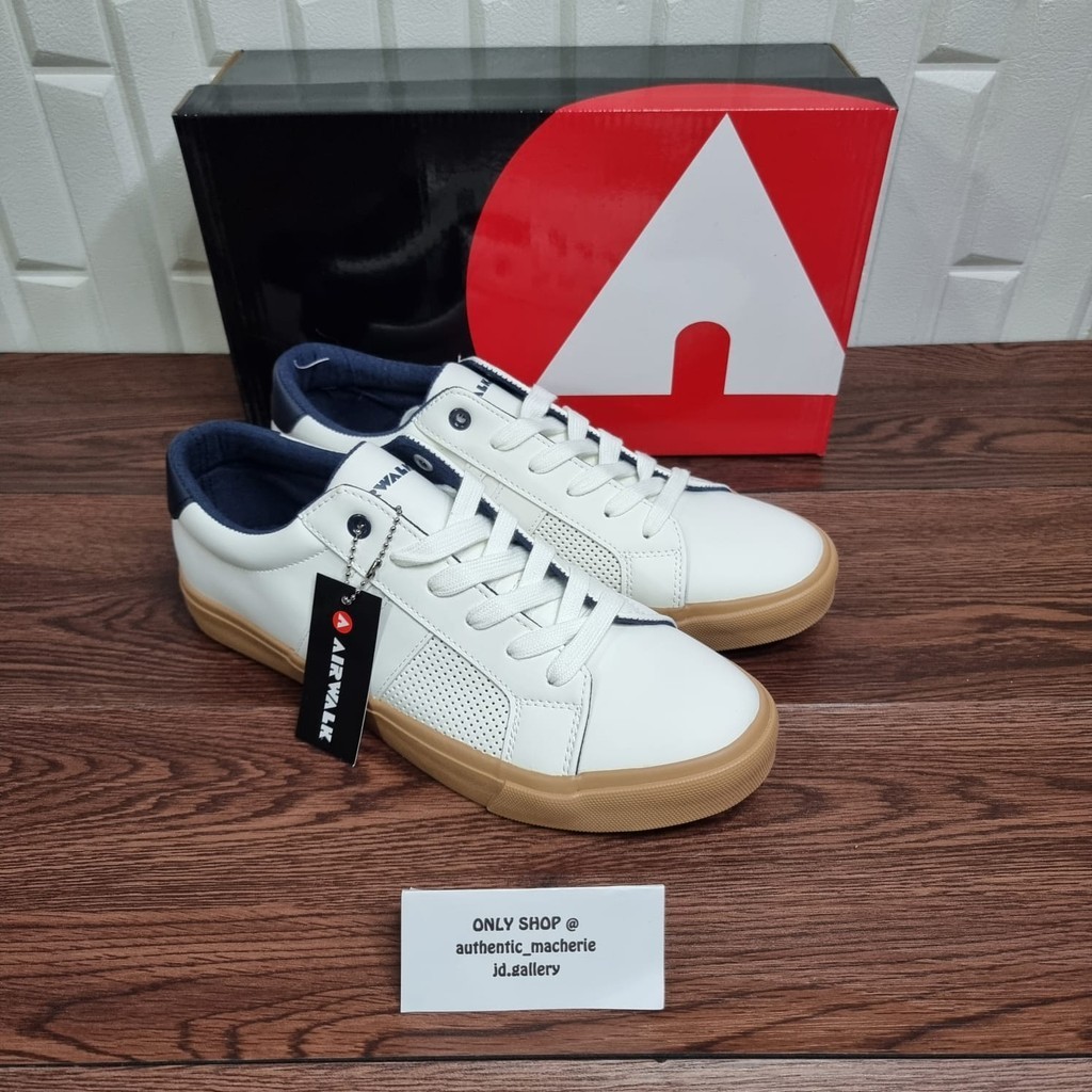 ORIGINAL SALE 70% SEPATU AIRWALK ANDEW WHITE MEN