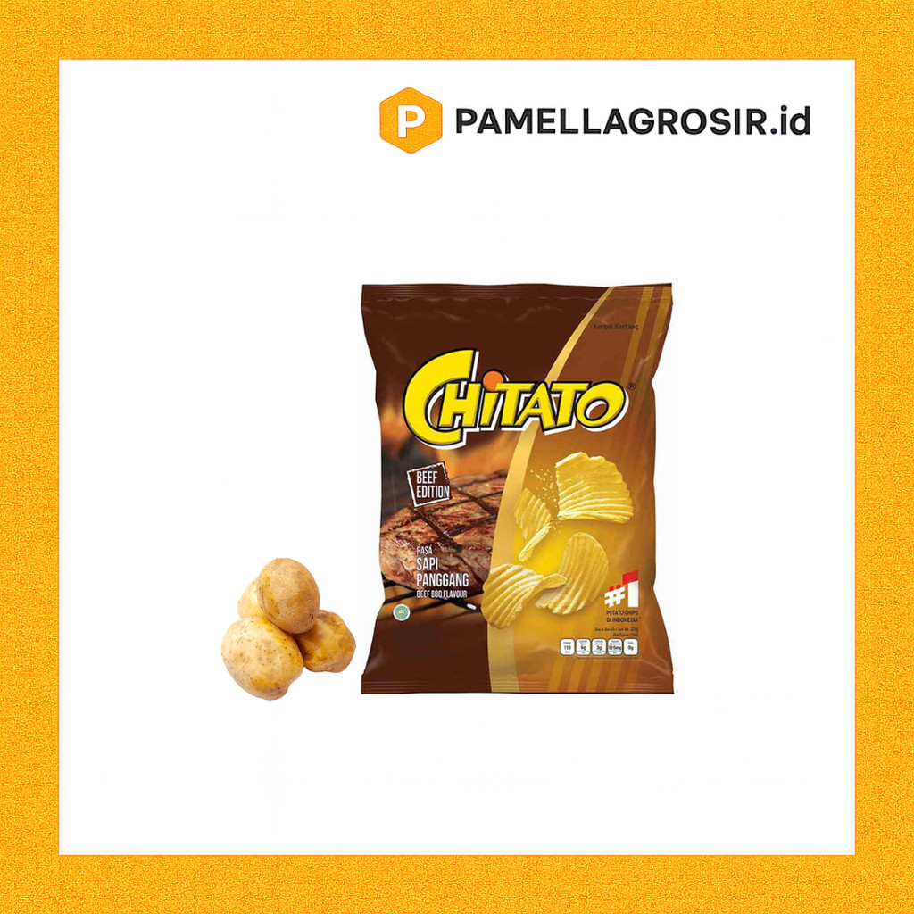 CHITATO SNACK KERIPIK KENTANG | SAPI PANGGANG| - 35GR