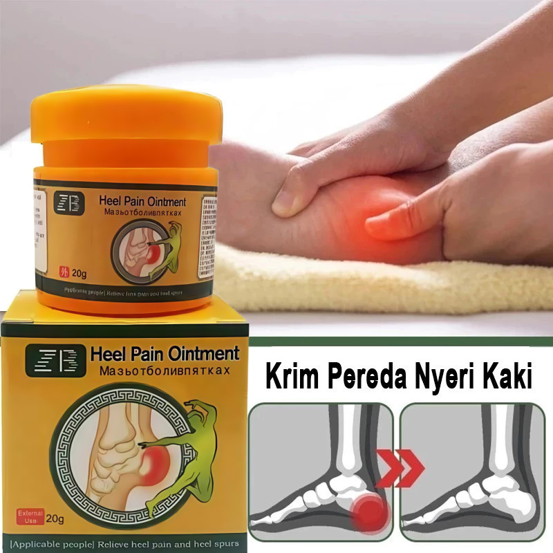 COD Obat Nyeri Tumit Plantar Fasciitis Terapi Kaki Pereda Sakit Telapak Kaki Salep Bengkak Kebas Kes