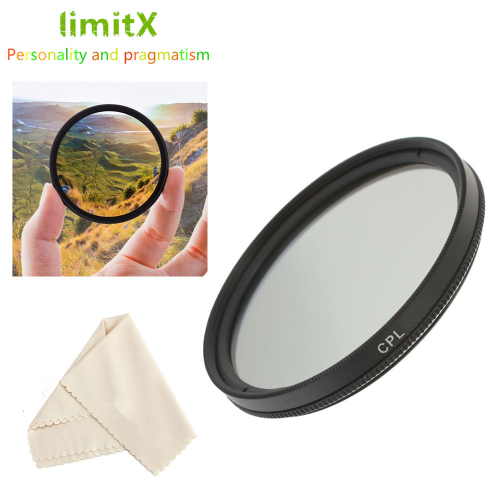 Filter CPL Polarisasi Sirkular untuk Kamera Digital Nikon Coolpix P1000 P950 P900