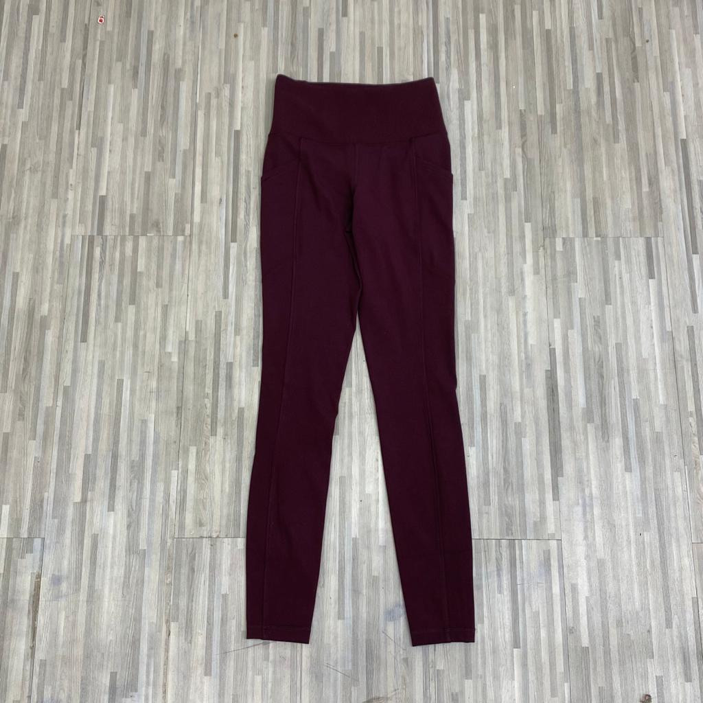 Celana Panjang Legging Highwaist Model Cropped Ada Kantong Praktis Nyaman untuk Olahraga dan Sehari-