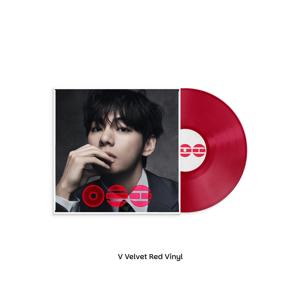 PO BTS 5th Album - Arirang LP (V Velvet Red) Vinyl Record