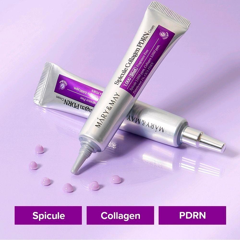 Mary&May Spicule Collagen PDRN Cream 15g Mary may spicule 1,000 shot